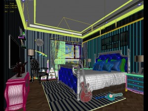 deluxe master bedroom design 199 Modello 3D