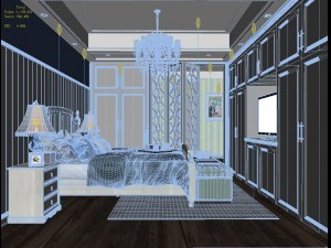 deluxe master bedroom design 201 Modello 3D