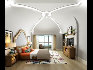 deluxe master bedroom design 203 3D Модель