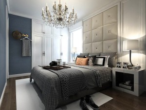 deluxe master bedroom design 206 3D Model