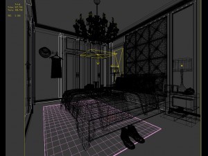 deluxe master bedroom design 206 3Dモデル