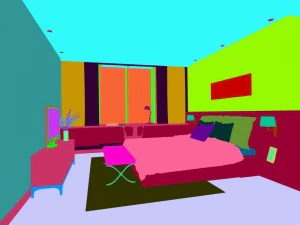 deluxe master bedroom design 207 3D Model
