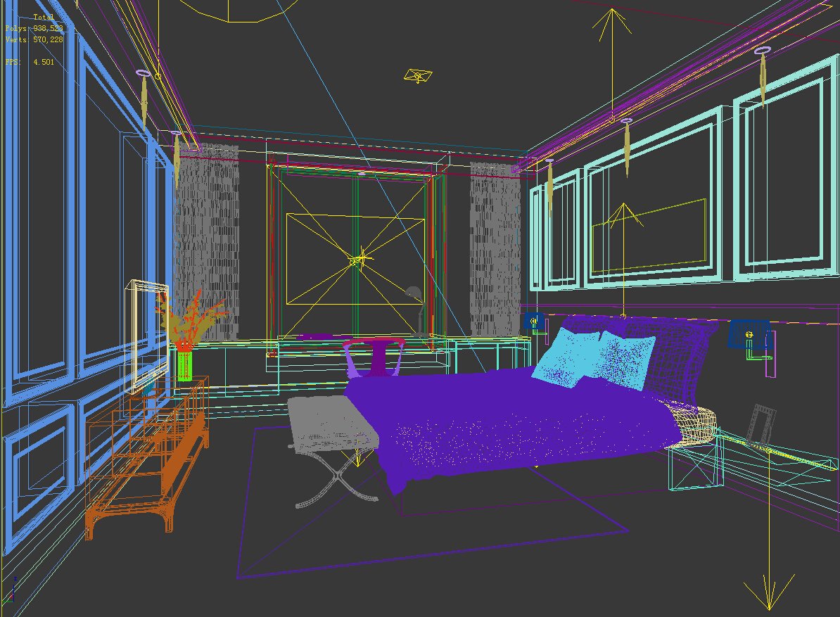 Deluxe Master Bedroom Design 7 3d Modelle In Schlafzimmer 3dexport