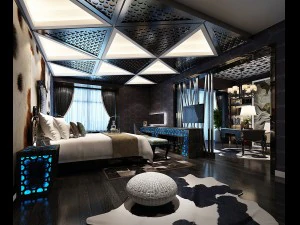 Deluxe-Hauptschlafzimmer Design 176 3D Modell