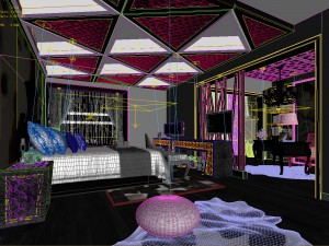 deluxe master bedroom design 176 Modello 3D