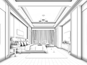 deluxe master bedroom design 96 3D 모델