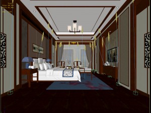 deluxe master bedroom design 96 3D 모델