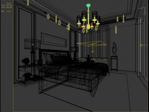 deluxe master bedroom design 56 Modelo 3D
