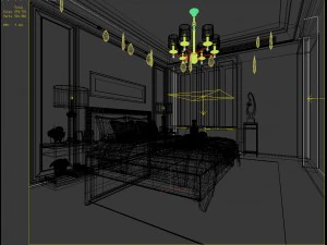 deluxe master bedroom design 56 3D Model