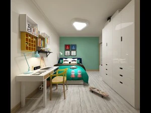 디럭스 마스터 침실 디자인 16 3D 모델