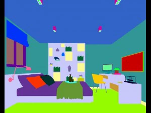 bedroom hotel suites designed a complete 95 3D Model