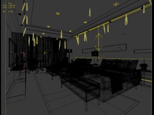 bedroom hotel suites designed a complete 75 3D Model