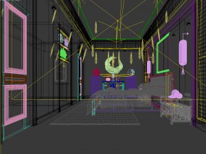 bedroom hotel suites designed a complete 01 3D Model