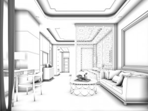 bedroom hotel suites designed a complete 02 3D Model