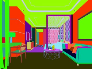 bedroom hotel suites designed a complete 02 3D Model