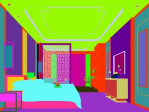 bedroom hotel suites designed a complete 02 3D Model