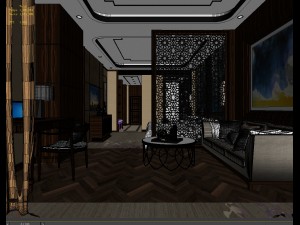 bedroom hotel suites designed a complete 02 3D Model
