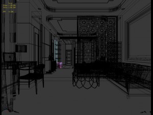 bedroom hotel suites designed a complete 02 3D Model