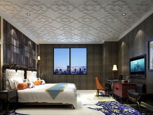 bedroom hotel suites designed a complete 05 3D 模型
