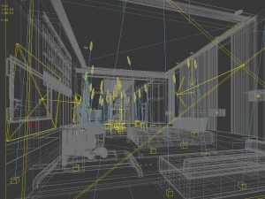 bedroom hotel suites designed a complete 07 3D Model