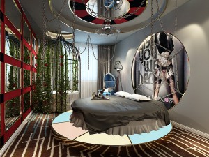 bedroom hotel suites designed a complete 11 3D Model