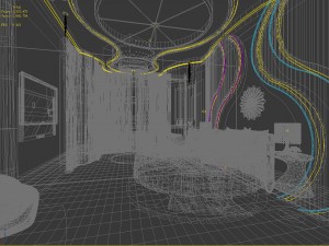 bedroom hotel suites designed a complete 13 3D Model