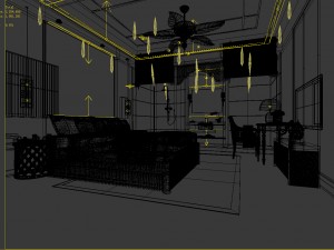 bedroom hotel suites designed a complete 17 3D Model