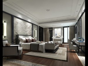 bedroom hotel suites designed a complete 22 3D 모델