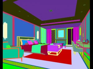 bedroom hotel suites designed a complete 22 3D Model