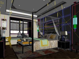 bedroom hotel suites designed a complete 23 Model 3D