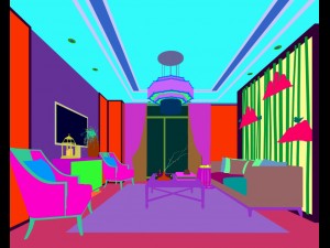 bedroom hotel suites designed a complete 24 3D 모델