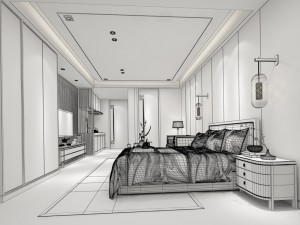 bedroom hotel suites designed a complete 25 Modelo 3D