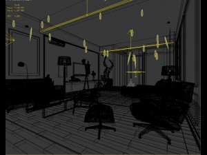 bedroom hotel suites designed a complete 34 3D Model