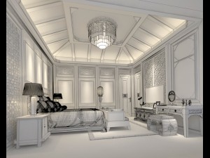 bedroom hotel suites designed a complete 36 Model 3D