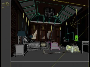 bedroom hotel suites designed a complete 36 3D Model