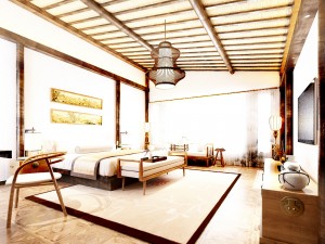 bedroom hotel suites designed a complete 39 3D Model