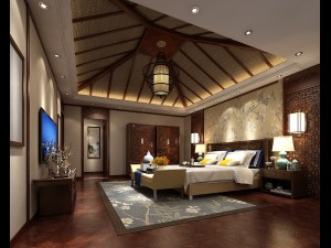bedroom hotel suites designed a complete 42 3D Model