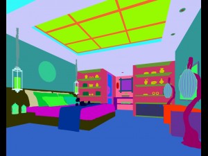 bedroom hotel suites designed a complete 43 3D Model