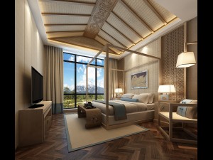 bedroom hotel suites designed a complete 50 Modèle 3D