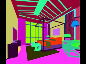 bedroom hotel suites designed a complete 50 3D Model