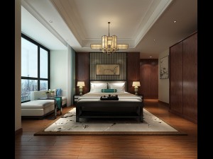 bedroom hotel suites designed a complete 53 3D Модель