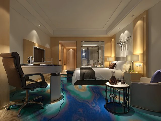 bedroom hotel suites designed a complete 58 3D Model .c4d .max .obj .3ds .fbx .stl .blend 