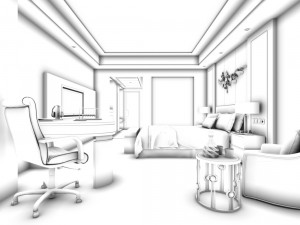 bedroom hotel suites designed a complete 58 Modelo 3D