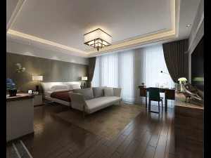 침실 호텔 스위트는 전체 59개를 디자인했습니다. 3D 모델