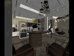 bedroom hotel suites designed a complete 62 3D Model