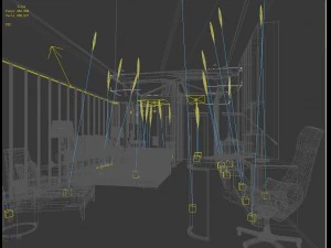 bedroom hotel suites designed a complete 63 3D Model