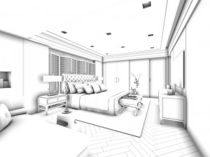 bedroom hotel suites designed a complete 69 Model 3D