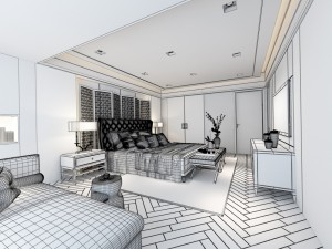 bedroom hotel suites designed a complete 69 Model 3D