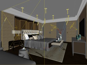bedroom hotel suites designed a complete 69 Model 3D