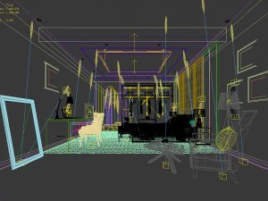 bedroom hotel suites designed a complete 76 3D Model